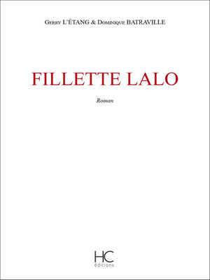 cover image of Fillette Lalo